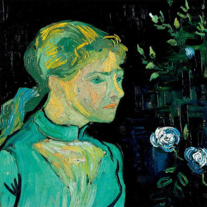  文森特·威廉·梵高  Vincent Willen Van Gogh —— 艾德琳的肖像